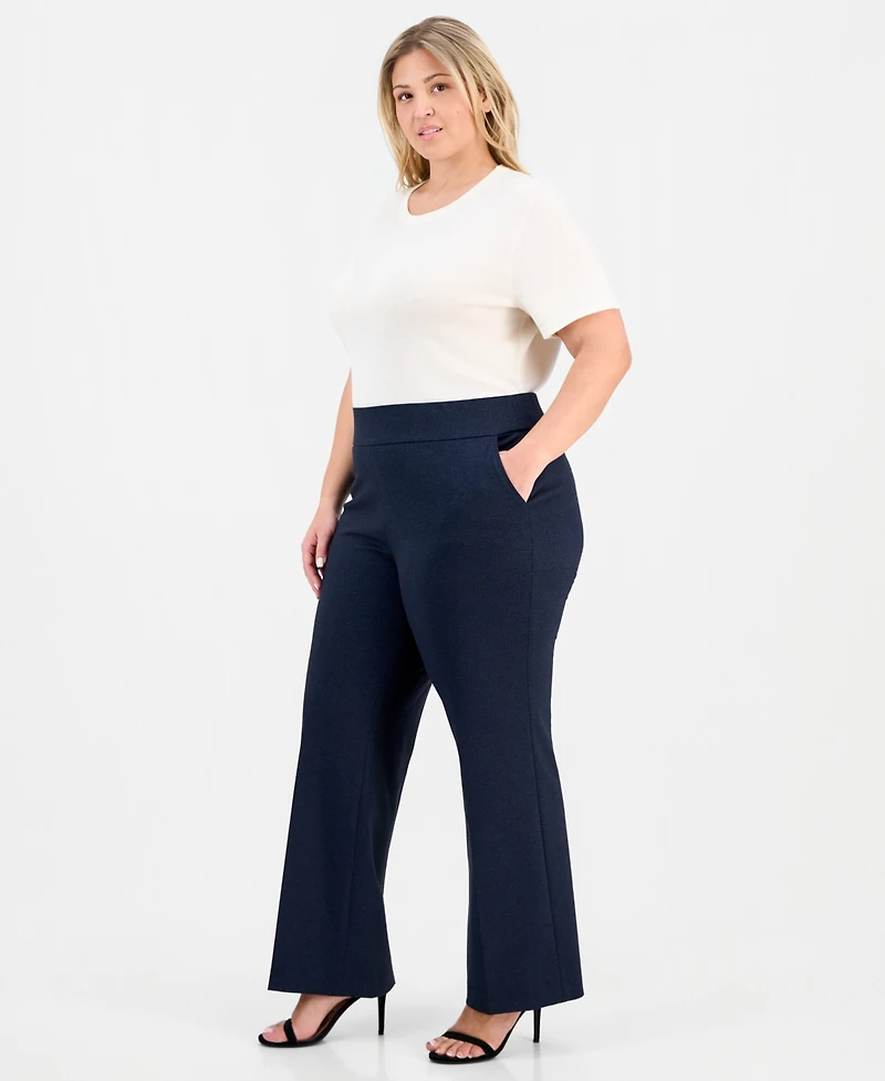 Anne Klein Plus Bootcut Pants