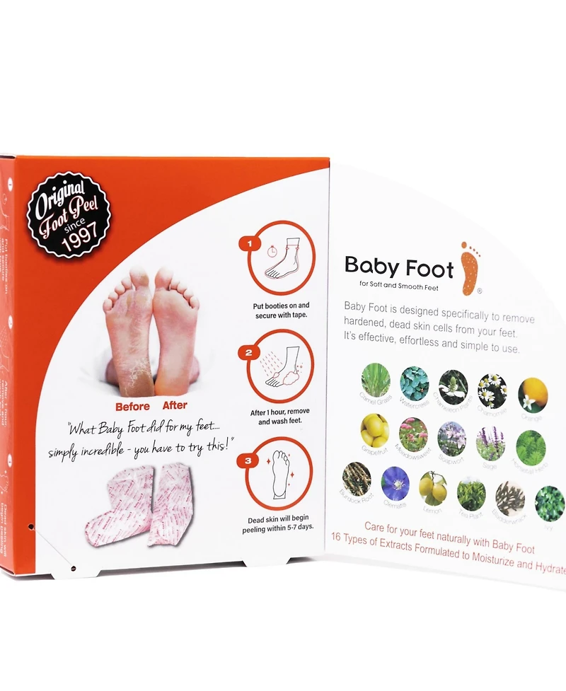 Baby Foot Deep Skin Exfoliation Foot Peel, 2.4-oz.