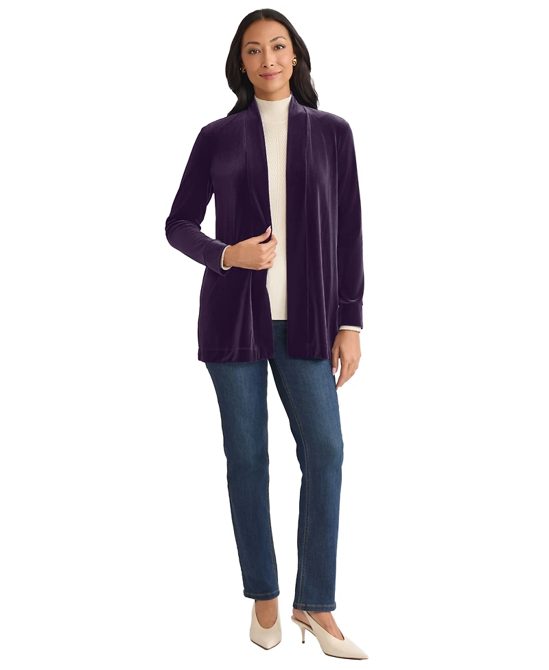 Jones New York Women's Open Front Cardigan Sweater