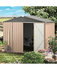 Aecojoy 8'x6' Outdoor Storage Shed