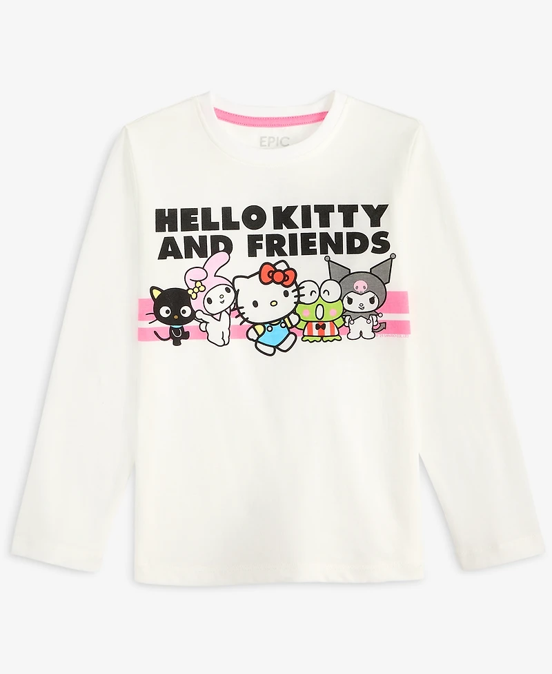 Epic Threads Girls 5-20 Hello Kitty Long-Sleeve T-Shirt, Macy's Exclusive