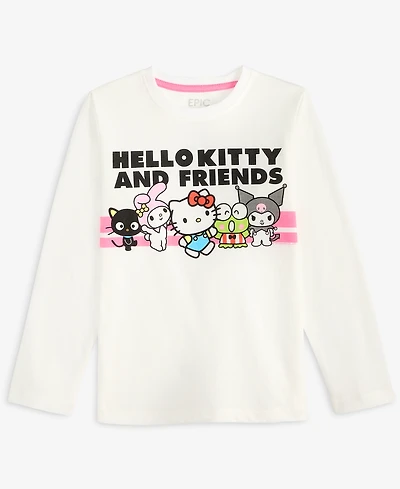 Epic Threads Girls 5-20 Hello Kitty Long-Sleeve T-Shirt, Macy's Exclusive