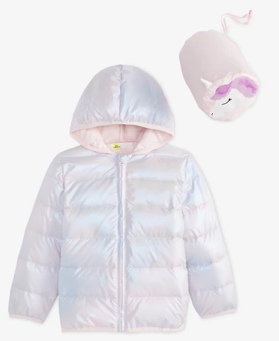 Epic Threads Girls Toddler 2T-4T Unicorn Packable Jacket, Macy's Exclusive