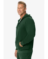KingSize Men's French Terry Zip-Up Hoodie