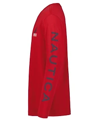 Nautica Boys 2T-7 Usa J-Class Printed Long Sleeve T-Shirt