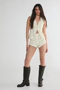 Nasty Gal Womens Zebra Tailored Dress