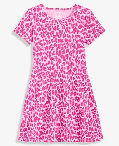 Epic Threads Girls 5-20 Short-Sleeve Animal Print Dress, Macy's Exclusive
