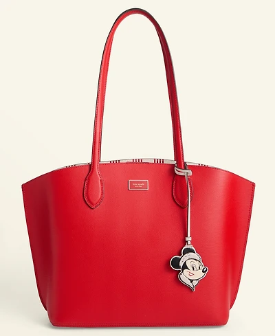 Disney | Macy's Minnie Mouse Top Handle Leather Tote Bag, Exclusively at Macy's