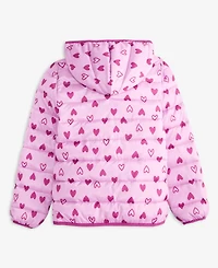 Epic Threads Girls 5-20 Heart Print Packable Long-Sleeve Jacket, Macy's Exclusive