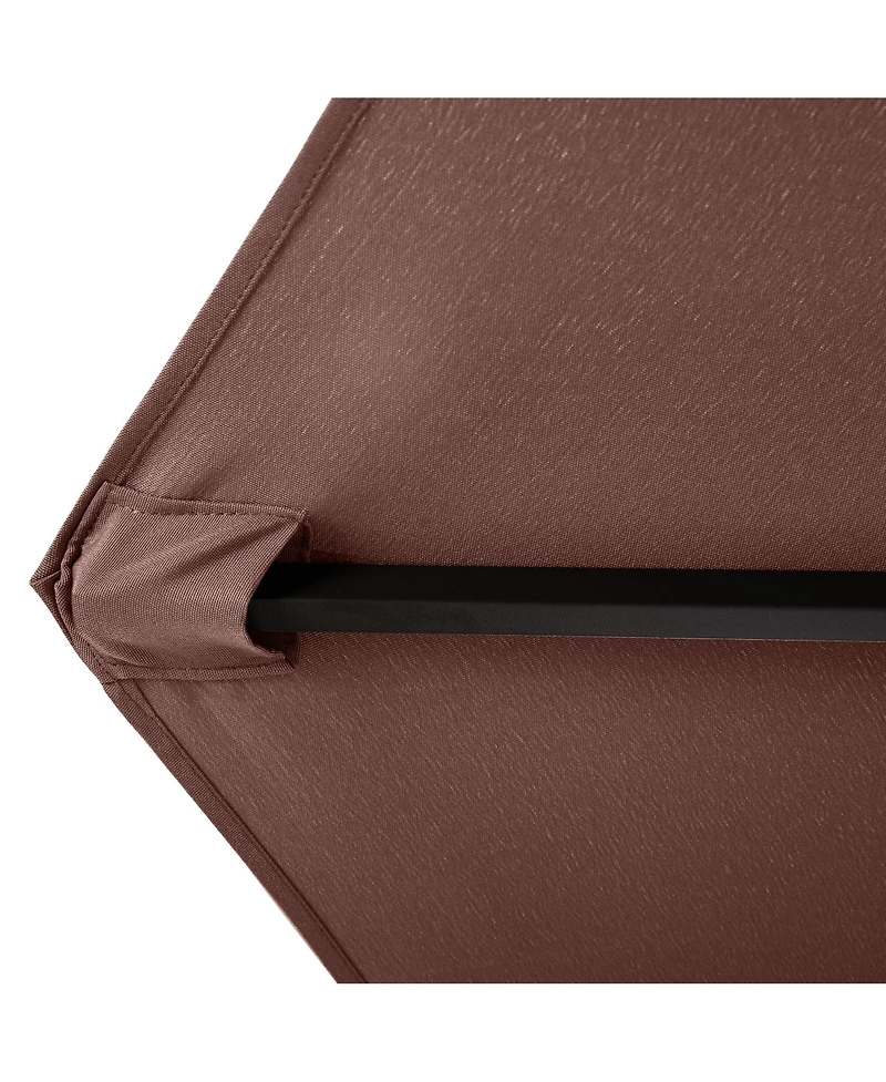 WestinTrends 10 Ft Outdoor Patio Cantilever Offset Umbrella