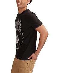 Lucky Brand Men's Crewneck Metal Hendrix T-Shirt