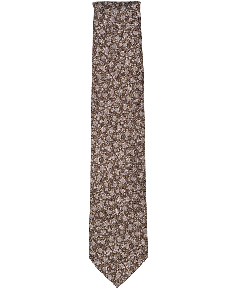 Michael Kors Men's Tolane Floral Print Classic Tie