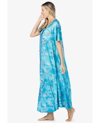 Only Neccessities Women's Necessities Sweeping Printed Lounger