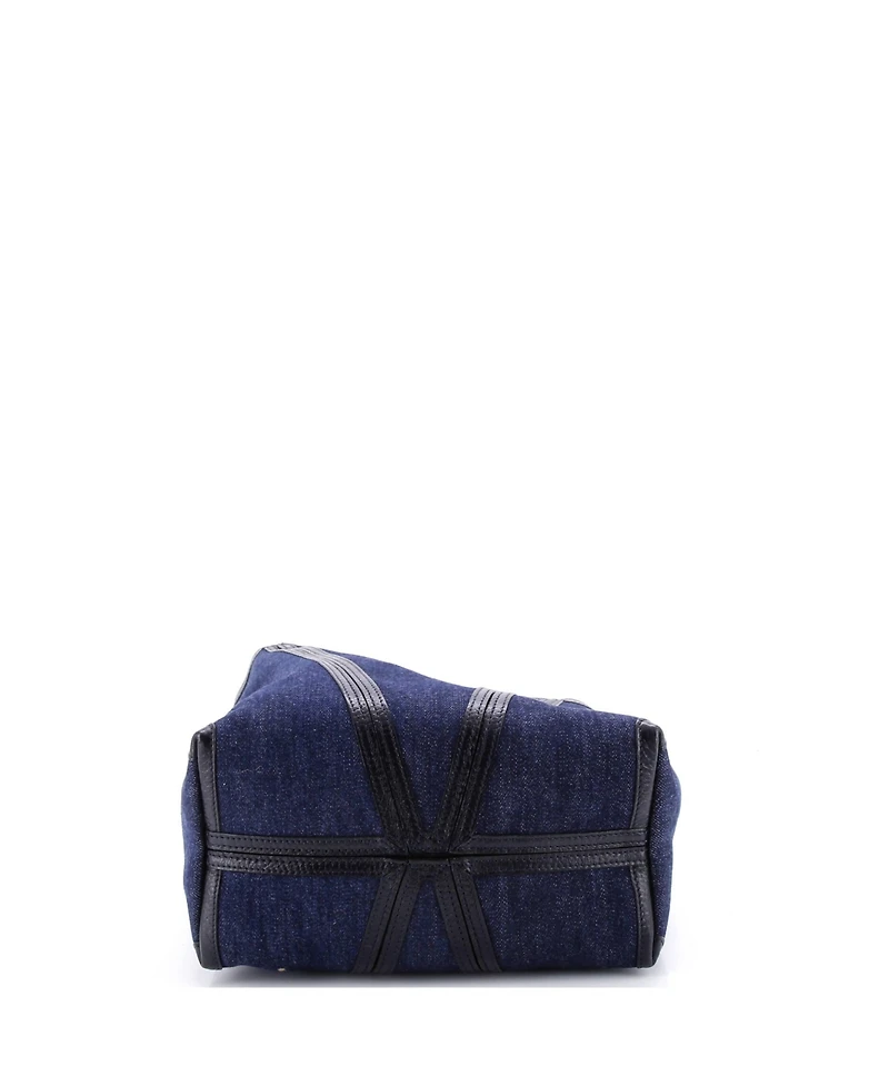 Pre-Owned Chloe Medium Spin Tote Denim