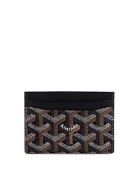 Pre-Owned Goyard Saint Sulpice Card Holder Coated Canvas