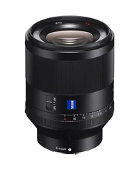 Sony Planar T Fe 50mm f/1.4 Za Lens, Bundle with Takama 3-Section Aluminum Video Tripod with Fluid Head, Cleaning Kit, Cleaning Cloth
