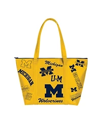 Indigo Falls Michigan Wolverines Medley Weekender Tote Bag