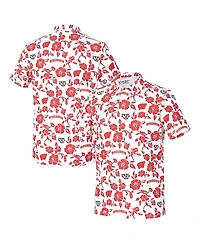 Reyn Spooner Men's White Wisconsin Badgers Pua Performance Polo Shirt