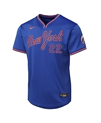 Nike Big Boys and Girls Juan Soto Royal New York Mets Alternate 2 Limited Jersey