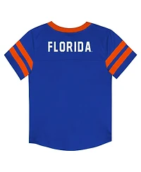 Outerstuff Big Boys and Girls 2-Piece Royal Florida Gators Red Zone V-Neck Top Pants Set