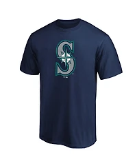 Fanatics Men's Cal Raleigh Navy Seattle Mariners Big Tall Name Number T-Shirt