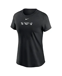 Nike Women's Black Tampa Bay Rays Over Shoulder T-Shirt