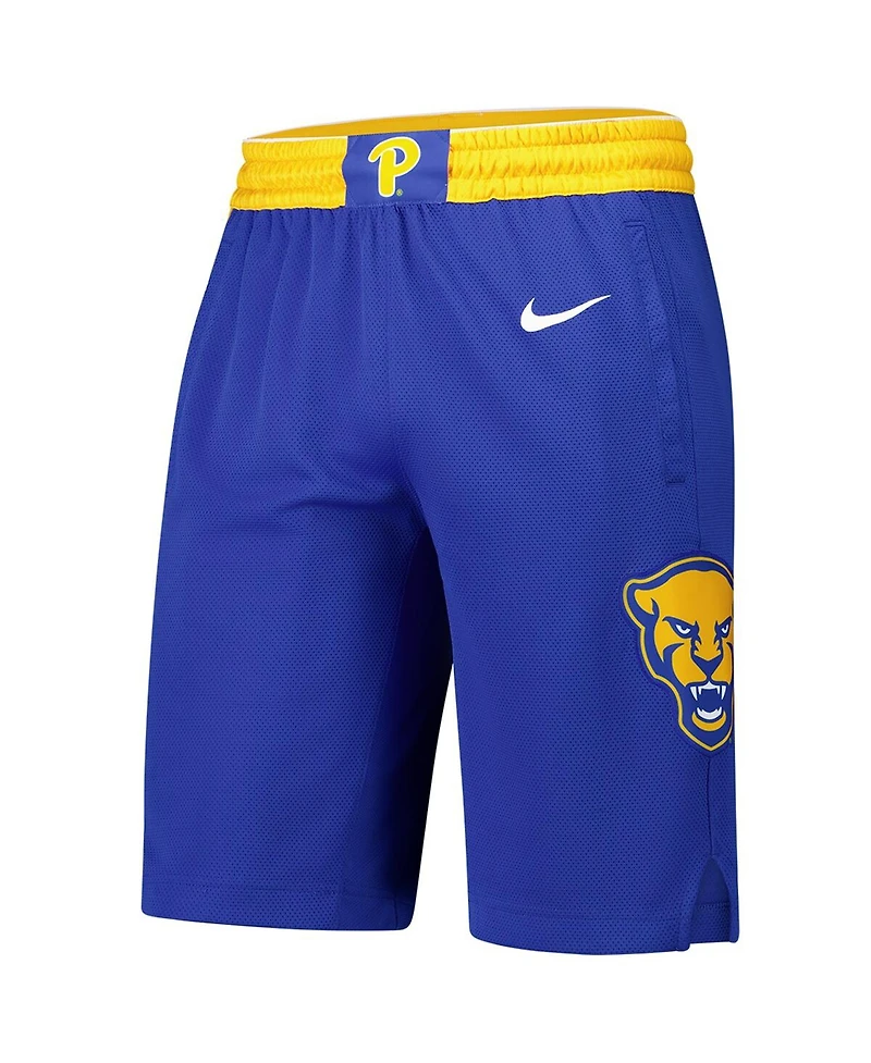 Nike Men's Royal Pitt Panthers Replica Performance Basketball Shorts