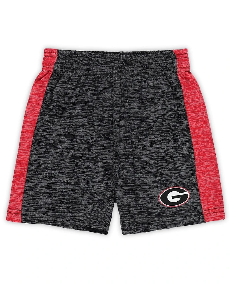 Wes & Willy 2-Piece Toddler Georgia Bulldogs Cloudy Yarn T-Shirt and Shorts Set