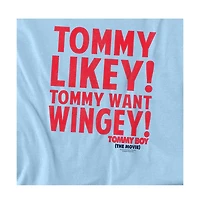 Logovision Men's Tommy Boy Want Wingey! T Shirt