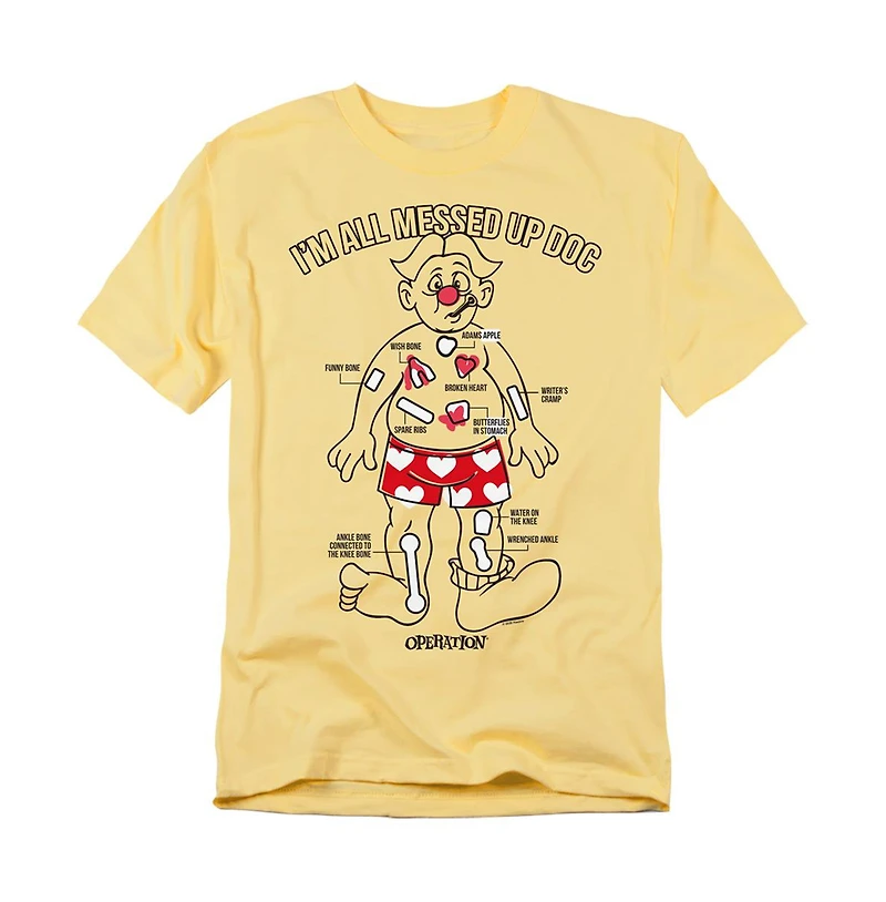 Logovision Men's Operation I'm All Messed Up Doc T Shirt