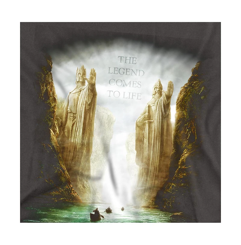 Logovision Men's Lord of The Rings Kings Old T Shirt