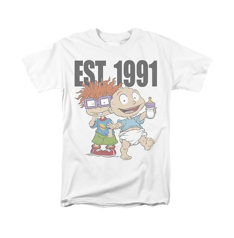 Logovision Men's Rugrats Est 1991 T Shirt