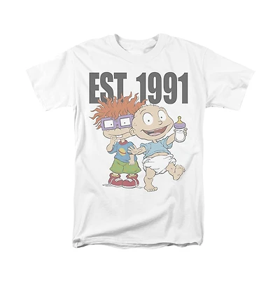 Logovision Men's Rugrats Est 1991 T Shirt