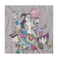 Logovision Men's Invader Zim Group Shot T Shirt