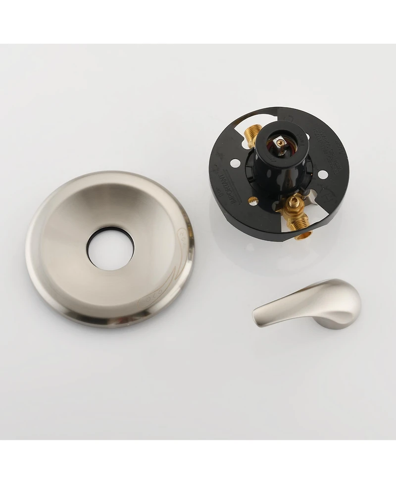 Rainsken High Pressure 48-Settings Shower Head with Handheld Shower, Adjustable Height Slide Bar Dual Shower Head Combo Set