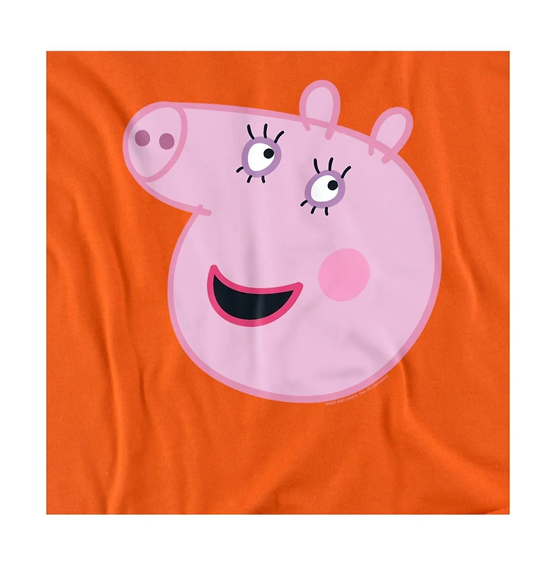 Logovision Men's Peppa Pig Mummy Face T Shirt