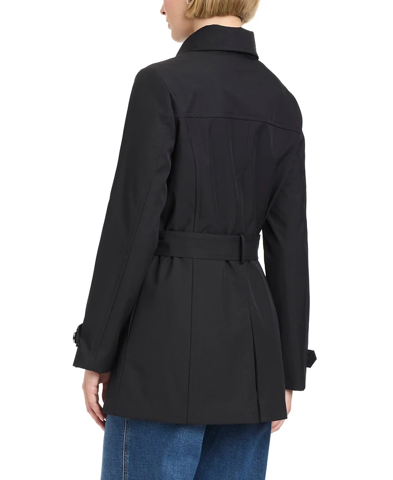 Vince Camuto Women's Double-Breasted Belted Trench Coat
