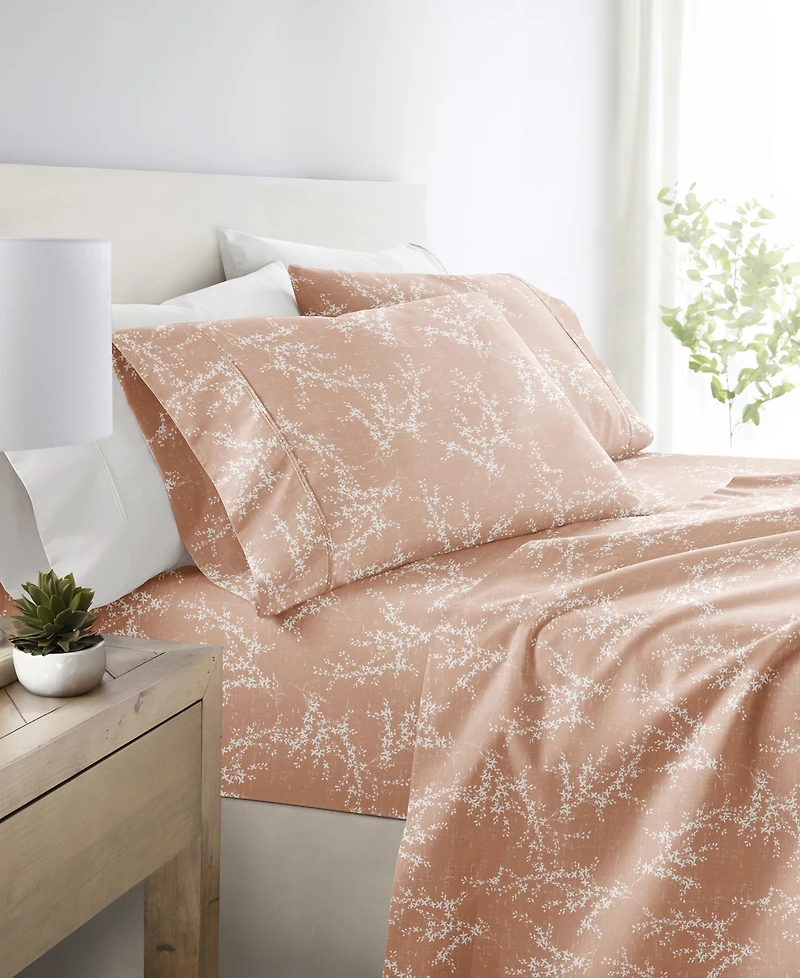 ienjoy Home Delicate Details 4-p.c. Sheet Set