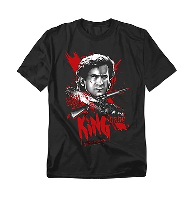 Logovision Men's Army of Darkness Hail to the King T Shirt