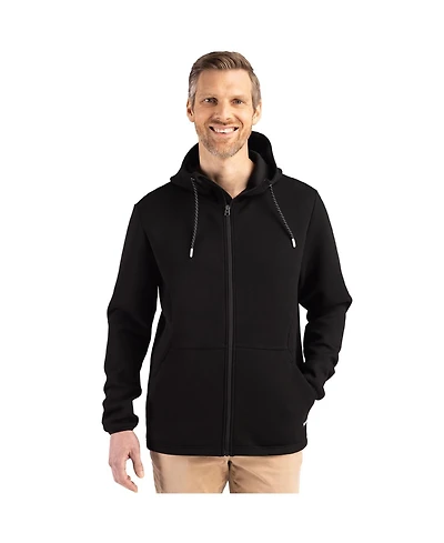 Cutter & Buck Men's Roam Epic Comfort Recycled Full Zip Hooded Jacket
