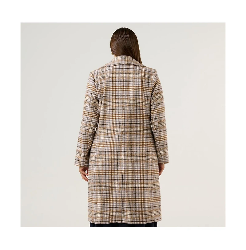 Estelle Plus Size Frostfall Coat