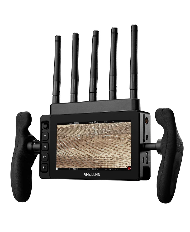 SmallHD Ultra 5 5" 16:9 Full Hd Touchscreen On-Camera Monitor with Teradek Bolt 6 750 Receiver Monitor Module, Gold Mount