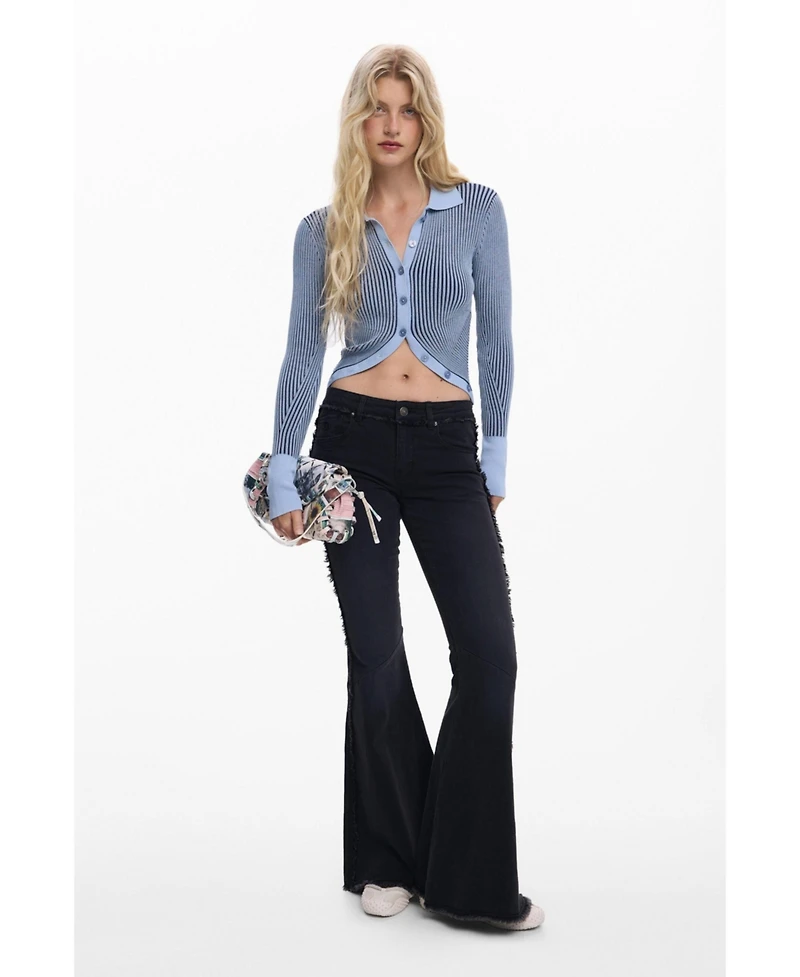 Desigual Women's Flare jeans