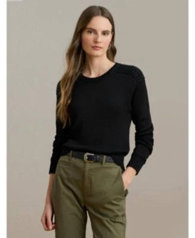 Lauren Ralph Lauren Womens Crewneck Shimmer Sweater P Xs Xxl