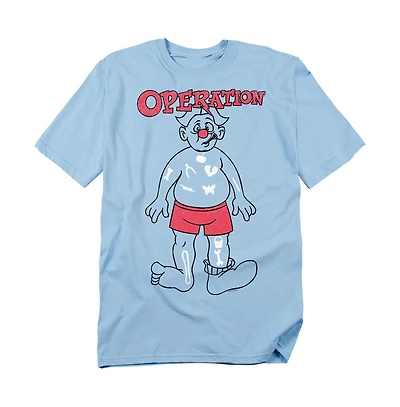 Logovision Men's Operation Time for T Shirt