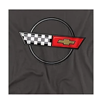 Logovision Men's Chevrolet 4th Gen Vette Logo T Shirt