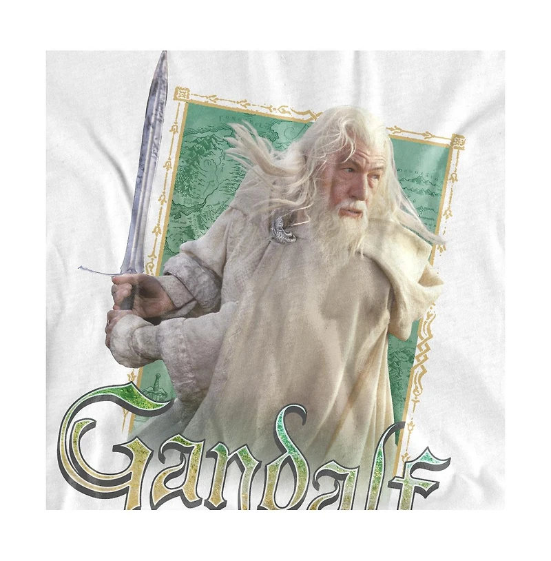 Logovision Men's Lord of The Rings Gandalf T Shirt