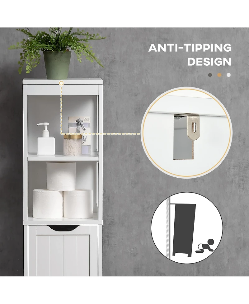 Slickblue Efficient Bathroom Storage Cabinet with Space-Saving and Durable Design