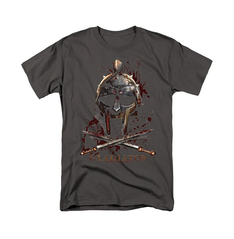Logovision Men's Gladiator Helmet T Shirt
