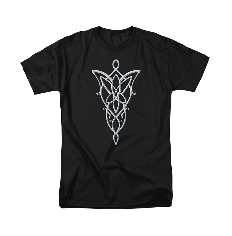 Logovision Men's Lord of The Rings Arwen Necklace T Shirt